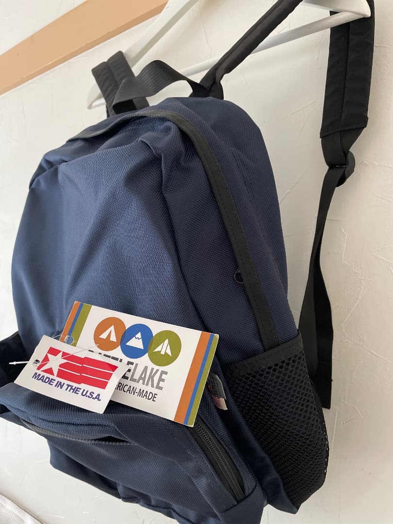ネイビー ナイロン バックパック