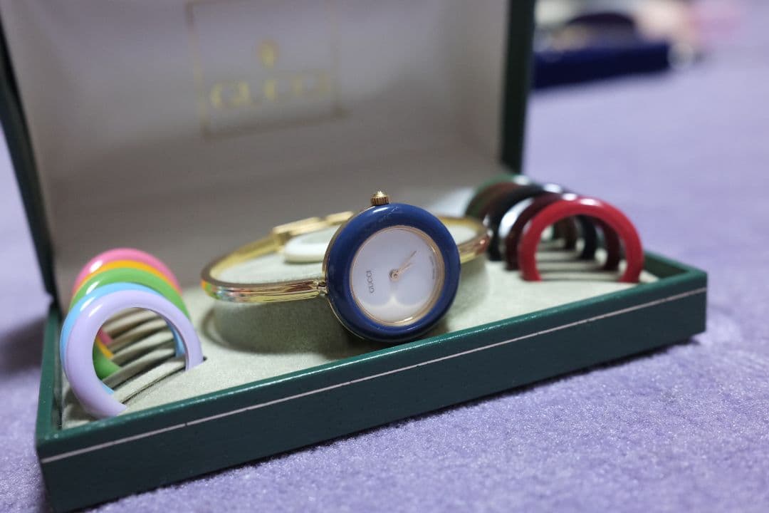 GUCCI 腕時計チェンジリング　カメレオン