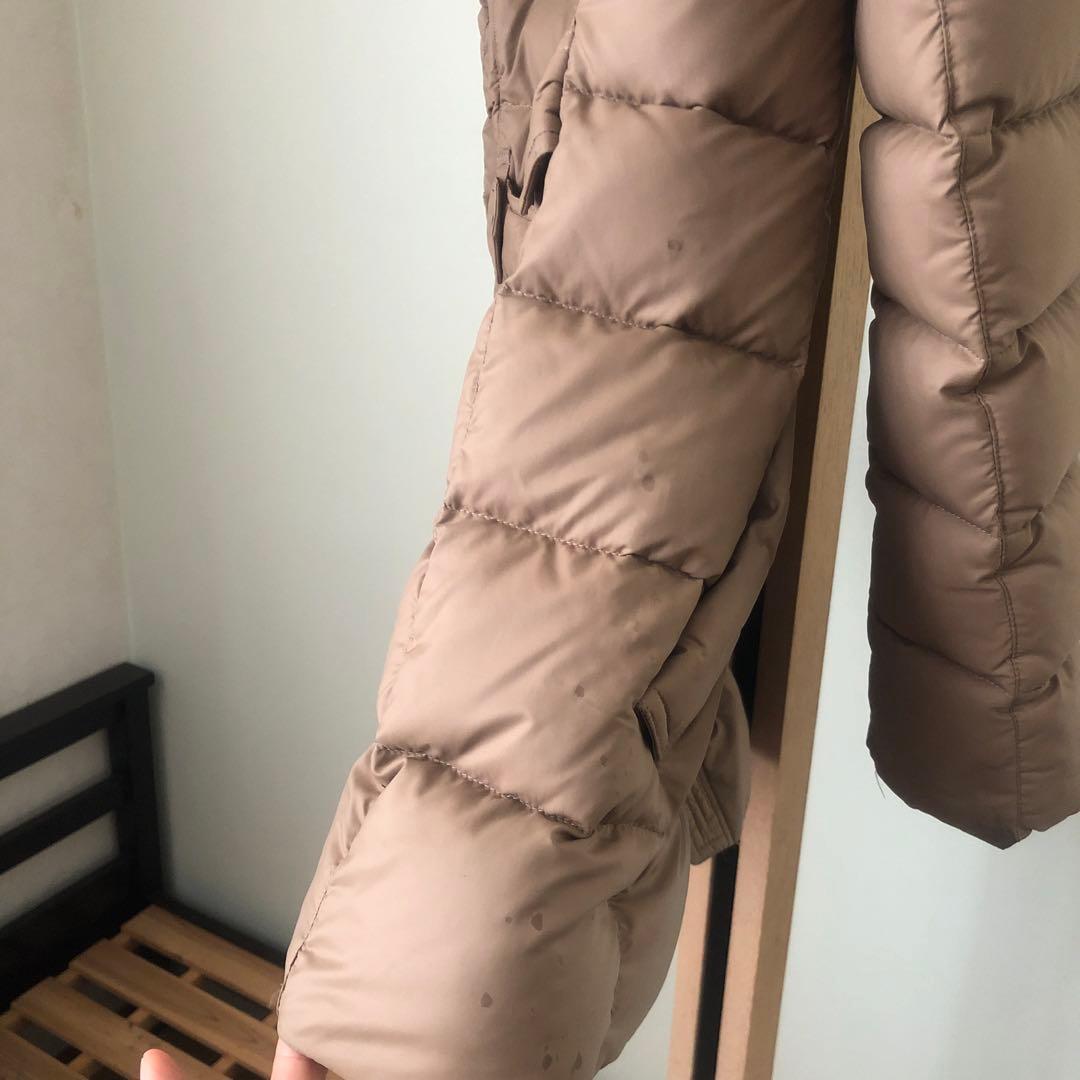 Burberry ダウンジャケット✴︎ 38 M Aライン ベルトつき