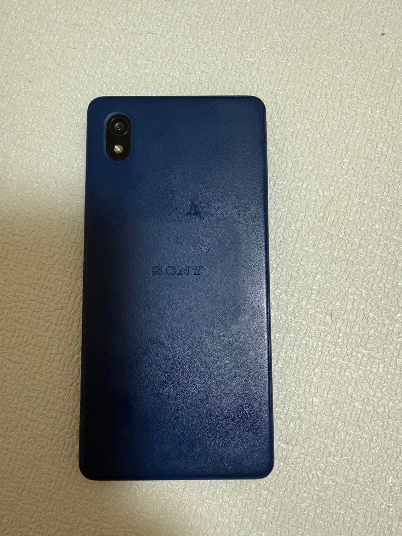 SONY スマートフォン ネイビー