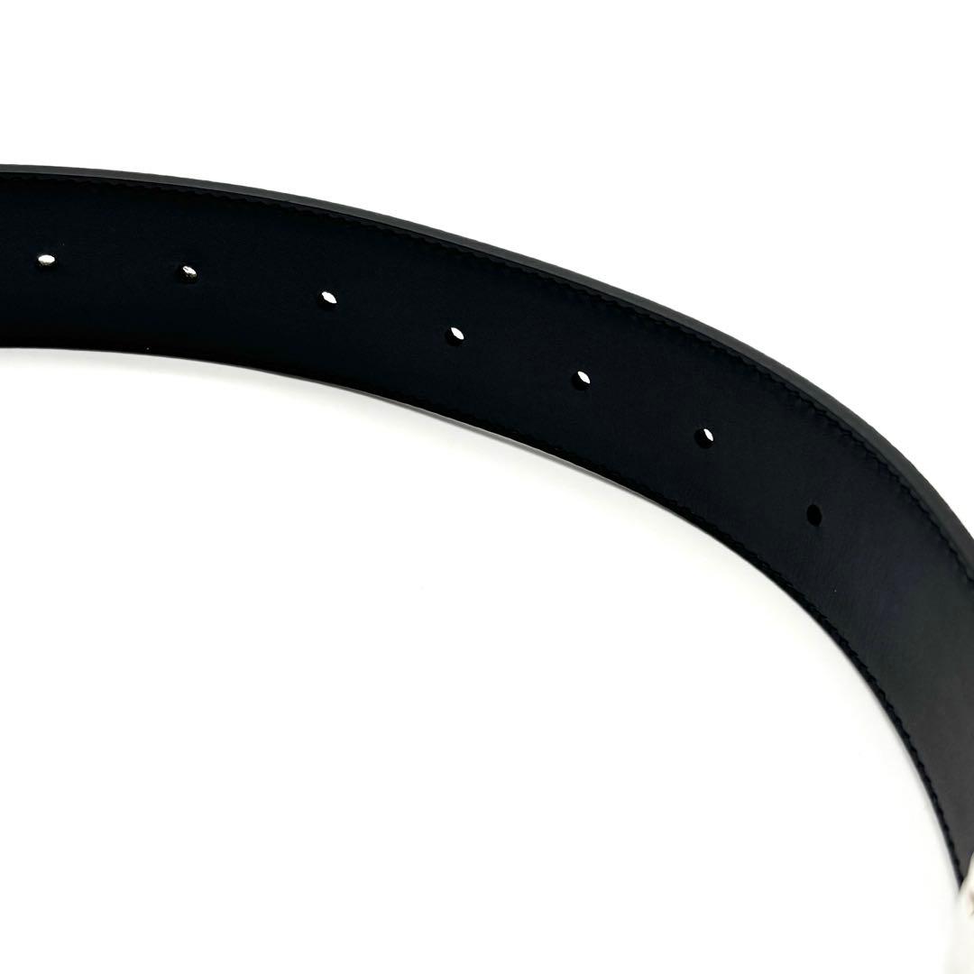 未使用保管品 グッチ ベルト GGスプリーム インターロッキング ロゴバックル