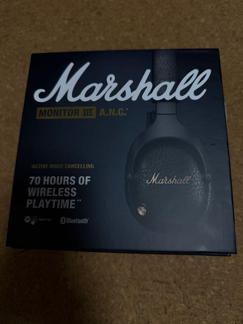 正規品 Marshall ワイヤレスヘッドホンMonitor III ANC