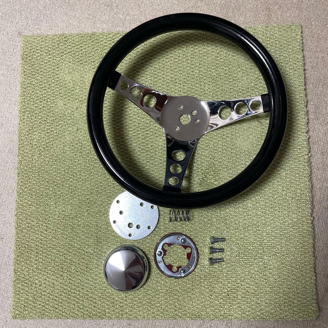 グラント クラシック ブラック フォーム ステアリング ホイール