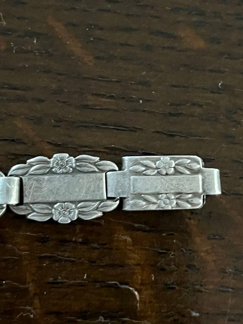 ww2 USヴィンテージスイートハート　ブレスレット　スターリングシルバー