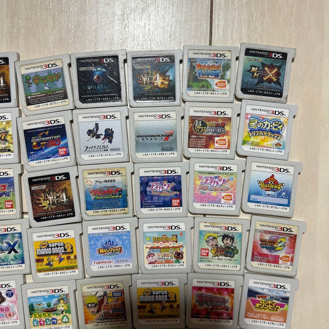 ニンテンドー　3DS ソフト　90個　まとめ売り