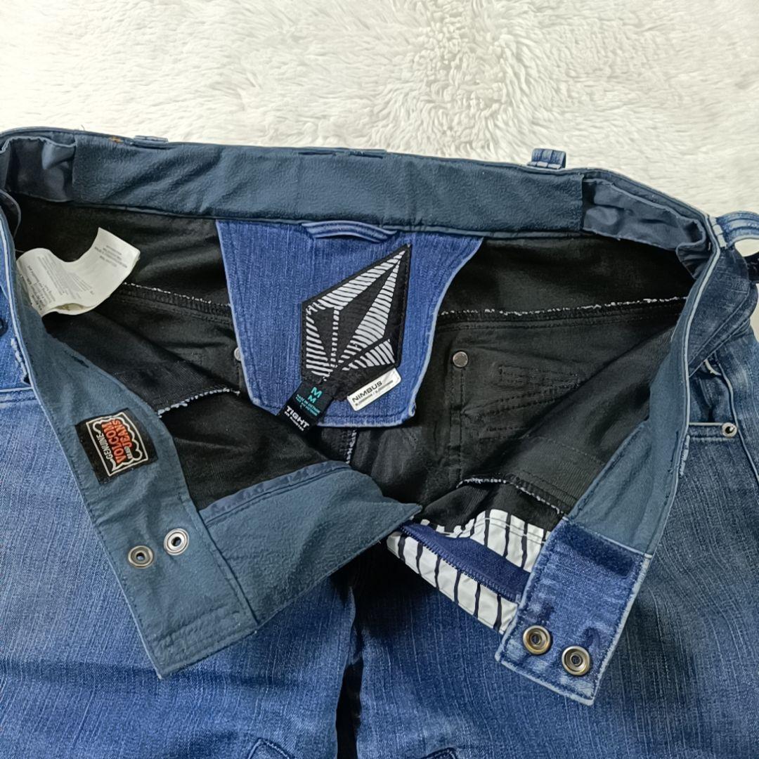 希少✨ボルコム リアルデニムパンツ ウェア スノーボード ストレッチフレア М