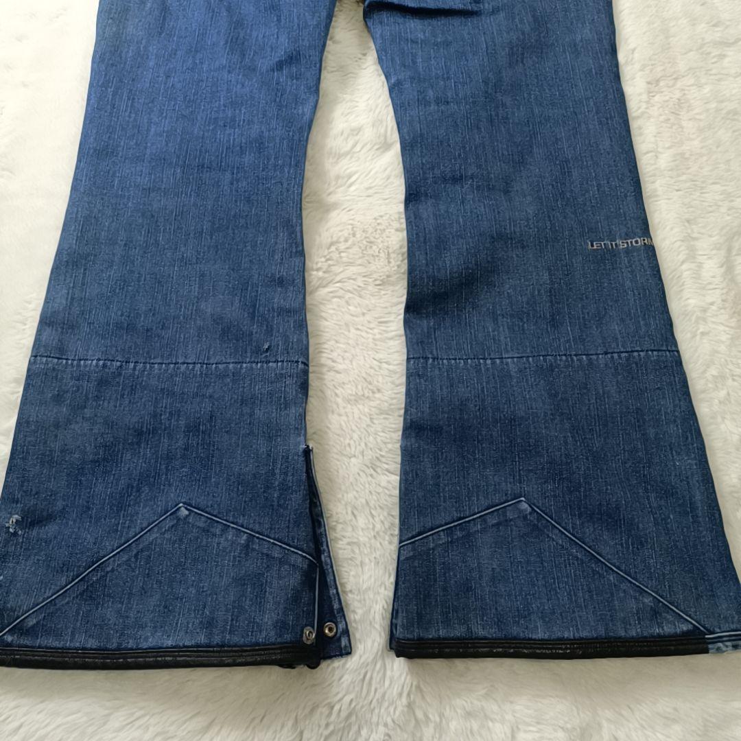 希少✨ボルコム リアルデニムパンツ ウェア スノーボード ストレッチフレア М