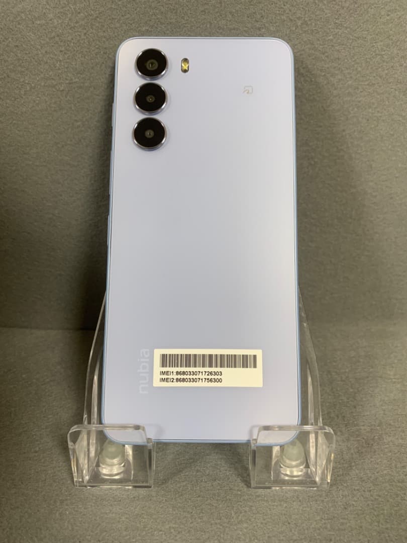 超美品 国内版 SIMフリー Nubia S 5G 128GB パープル色
