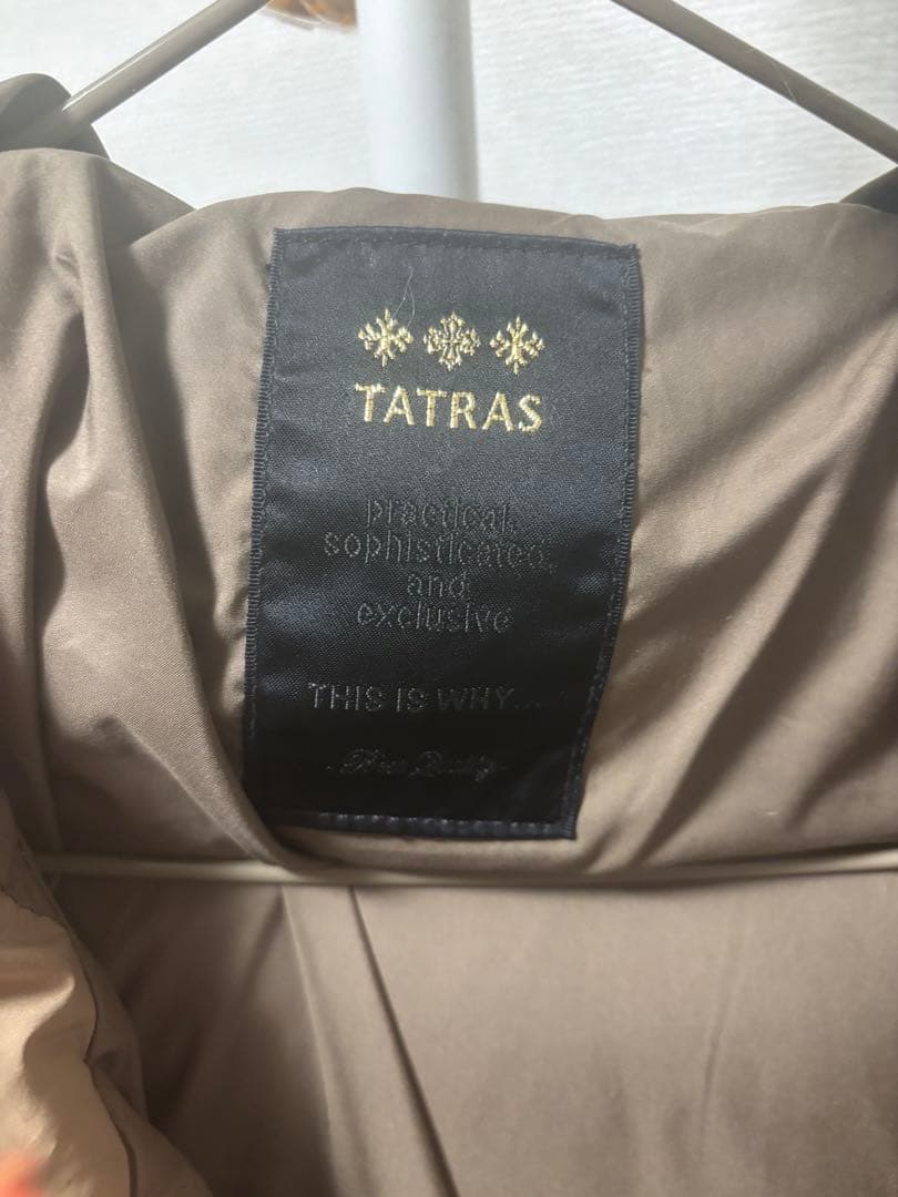 タトラス★ファー付きダウンコート