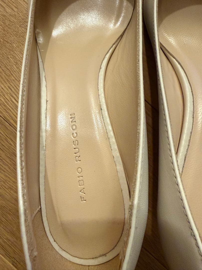 新品 FABIO RUSCONI ファビオルスコーニ ポインテッド　パンプス37