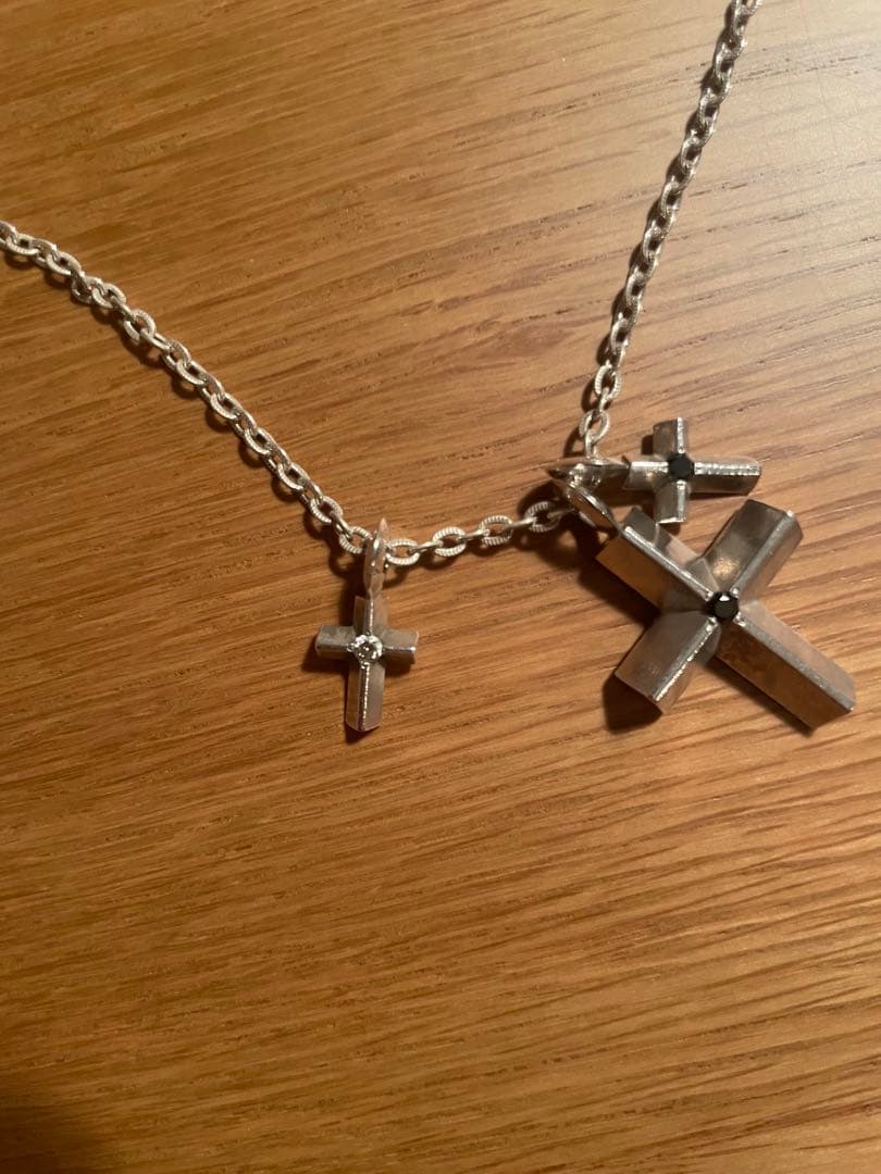 廃盤 EYEFUNNY アイファニー 十字クロス ダイヤ付き 3点セット