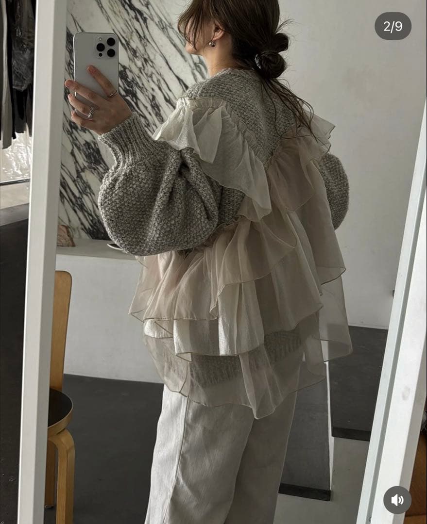 willfully チュールセーター