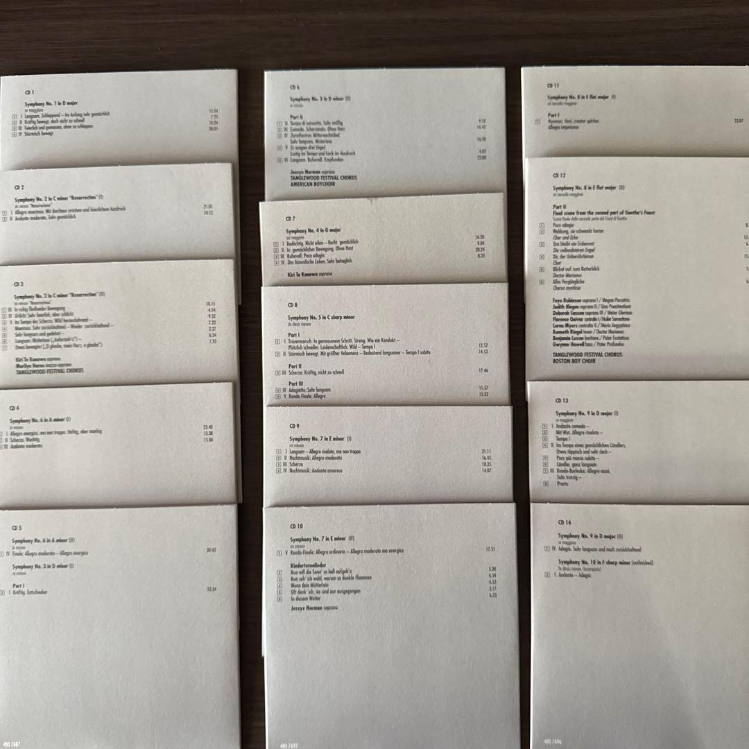 マーラー交響曲全集 小澤征爾/ボストン交響楽団