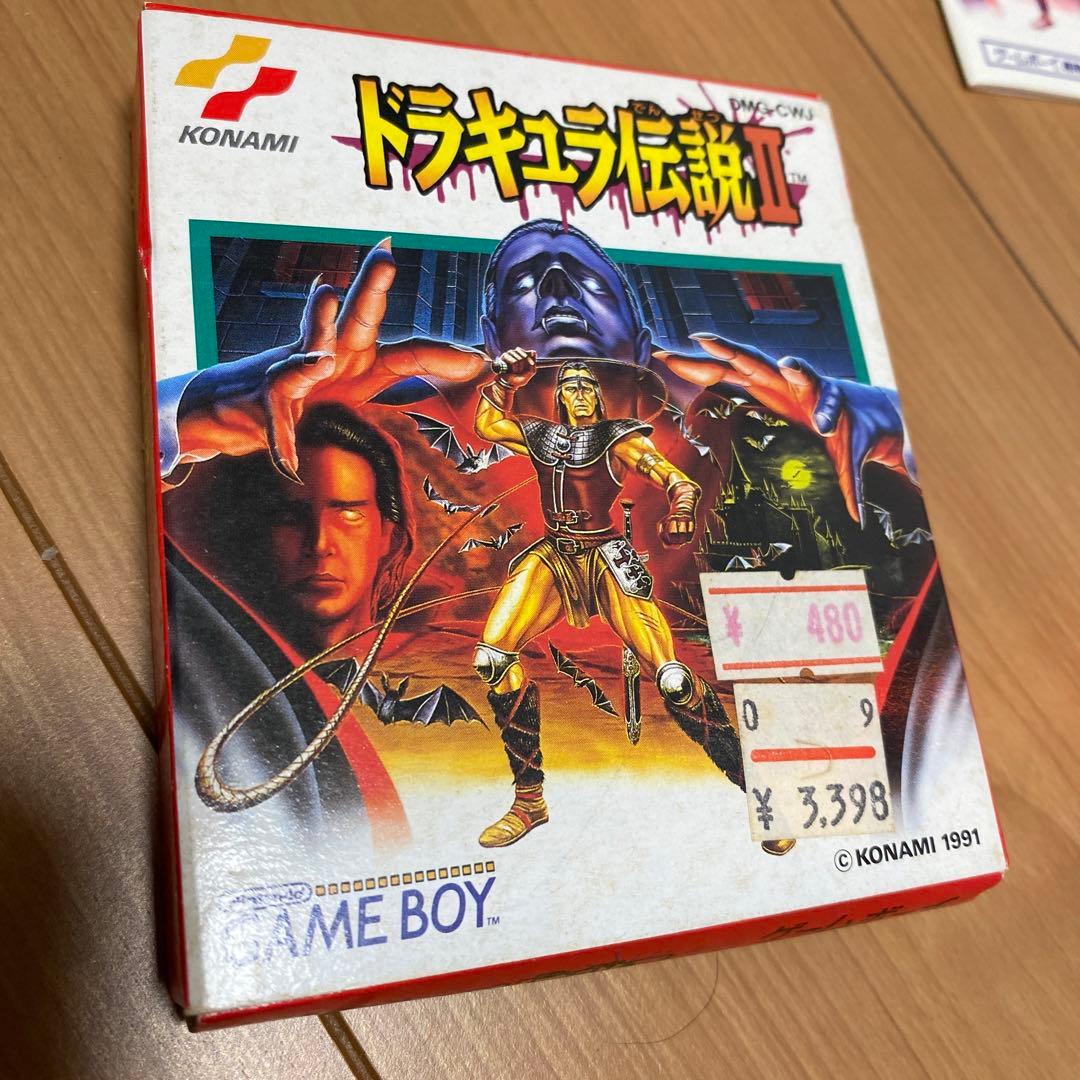 GBソフト　ドラキュラ伝説2 箱・取説•ハガキ有り