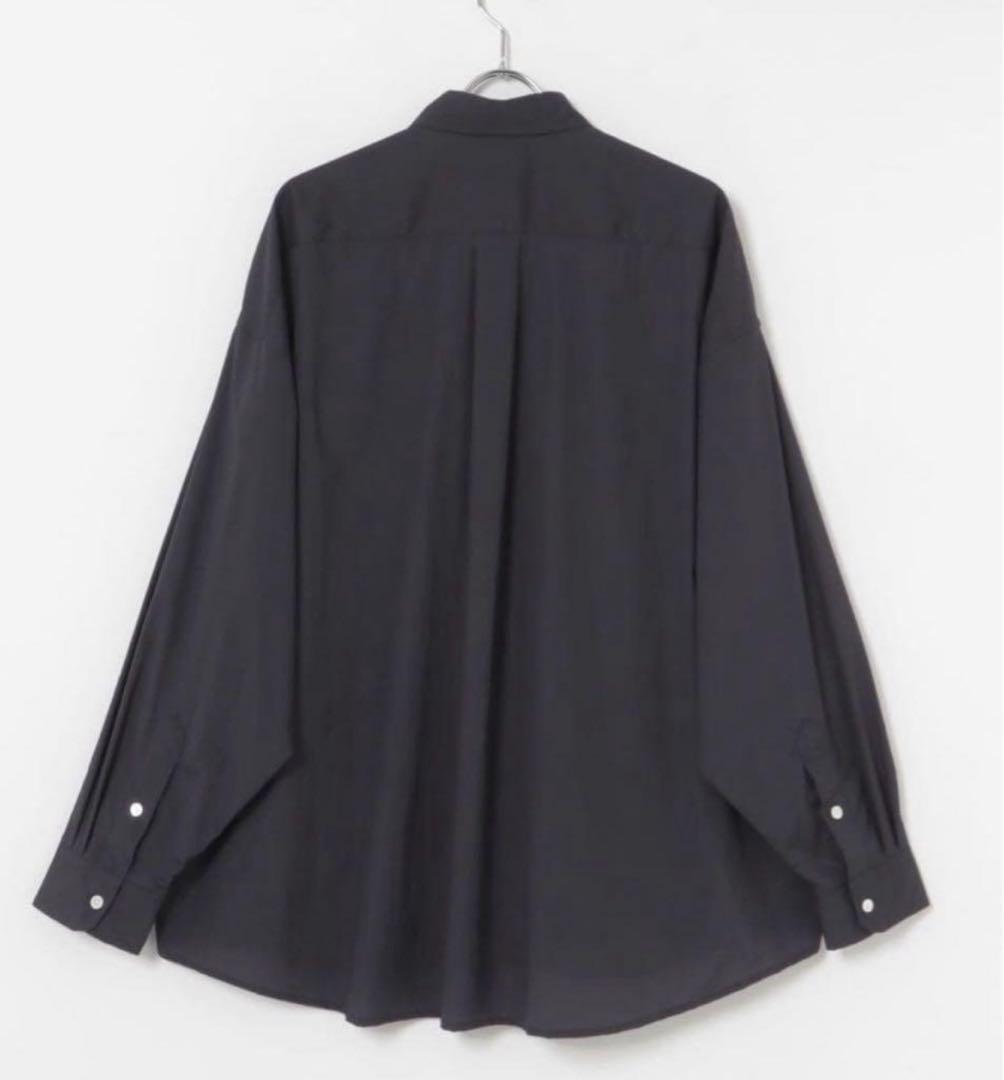 SEESEE NYLON SHIRT BLACK XL 新品未使用　タグ付　黒