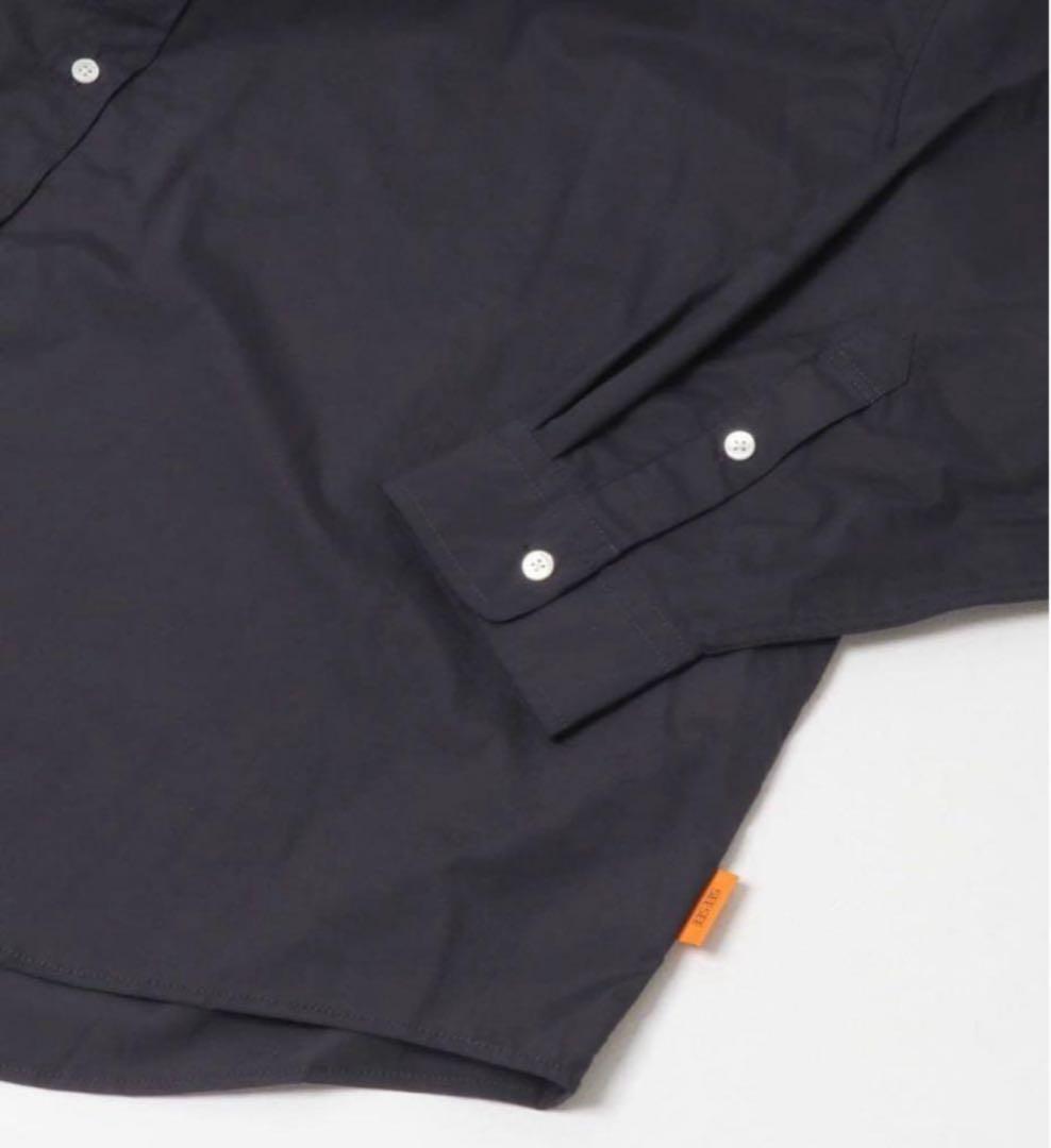 SEESEE NYLON SHIRT BLACK XL 新品未使用　タグ付　黒