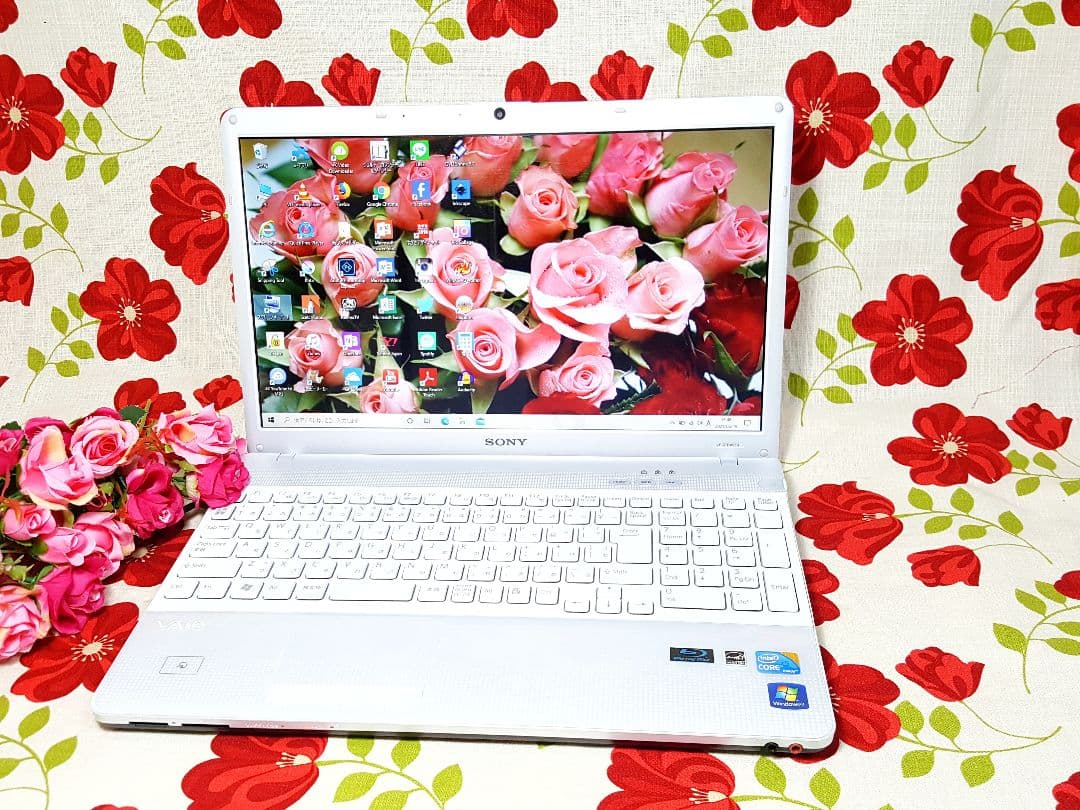 ★ホワイト色★SONY★VAIO★Win11★SSD256GB★Core-i3★