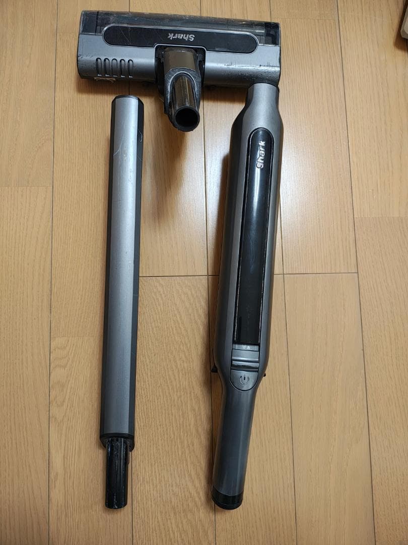 シャーク★コードレスクリーナー★CS401JGR★バッテリーの状態良好