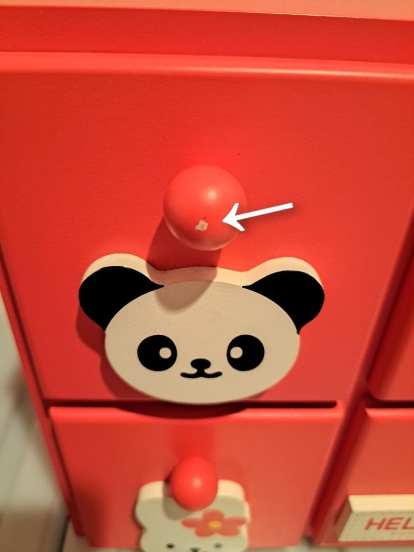 ハローキティ木製チェスト