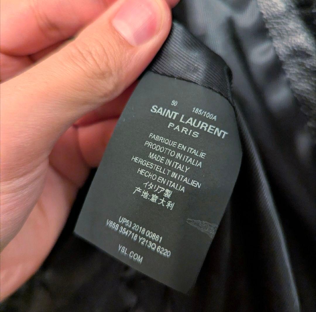 【希少】SAINT LAURENT L17 ブラッドラスターライダースジャケット