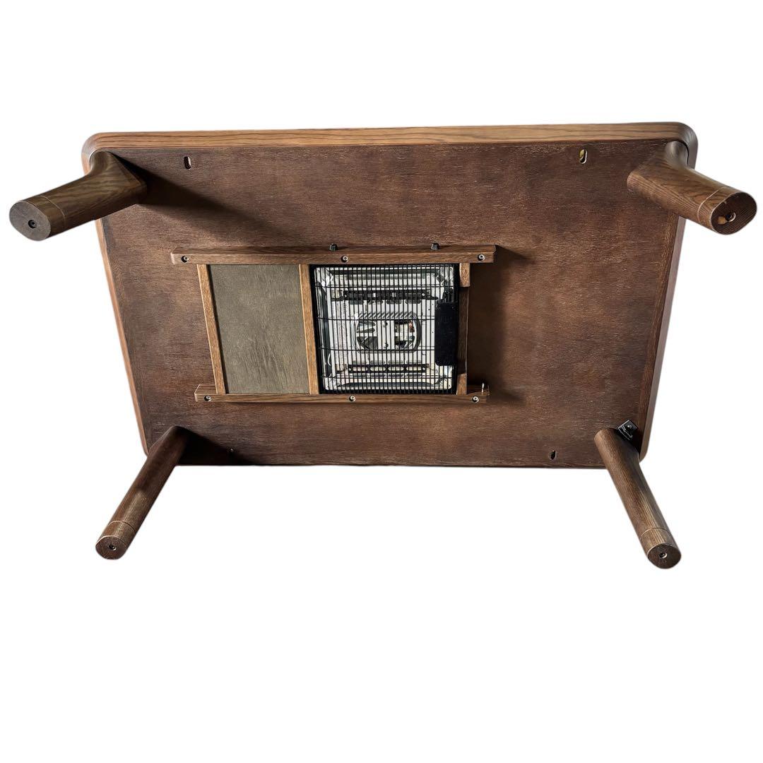 浜本工芸 電気コタツ NO.5500 オーク カフェオーク色 食卓テーブル