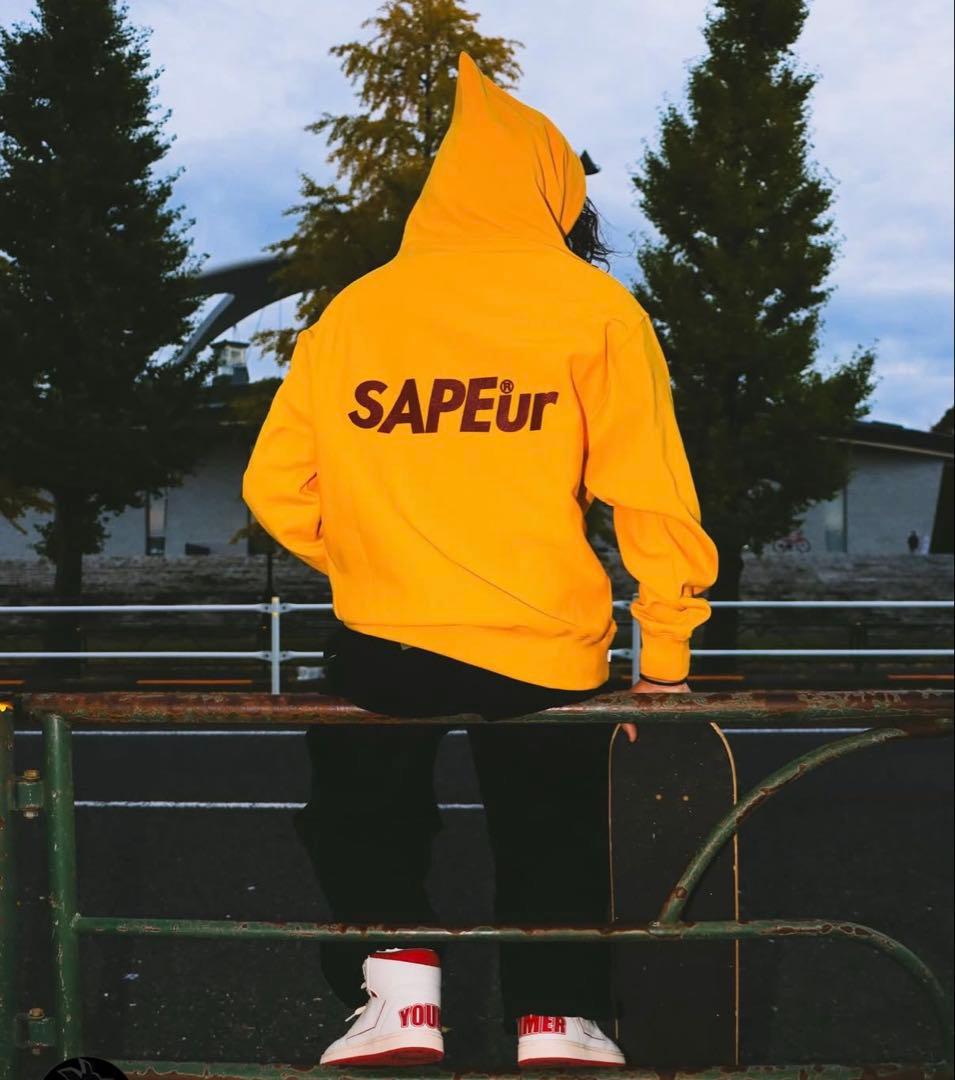 サプール SAPEur ドライマスタードフーディー Lサイズ