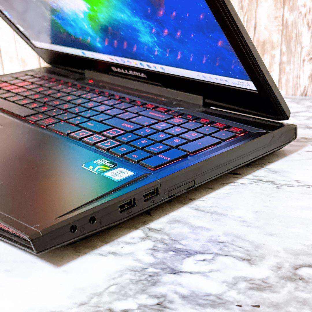 高性能i7＆メモリ16GB/爆速SSD✨グラボ搭載 カメラ付 すぐ使えるパソコン