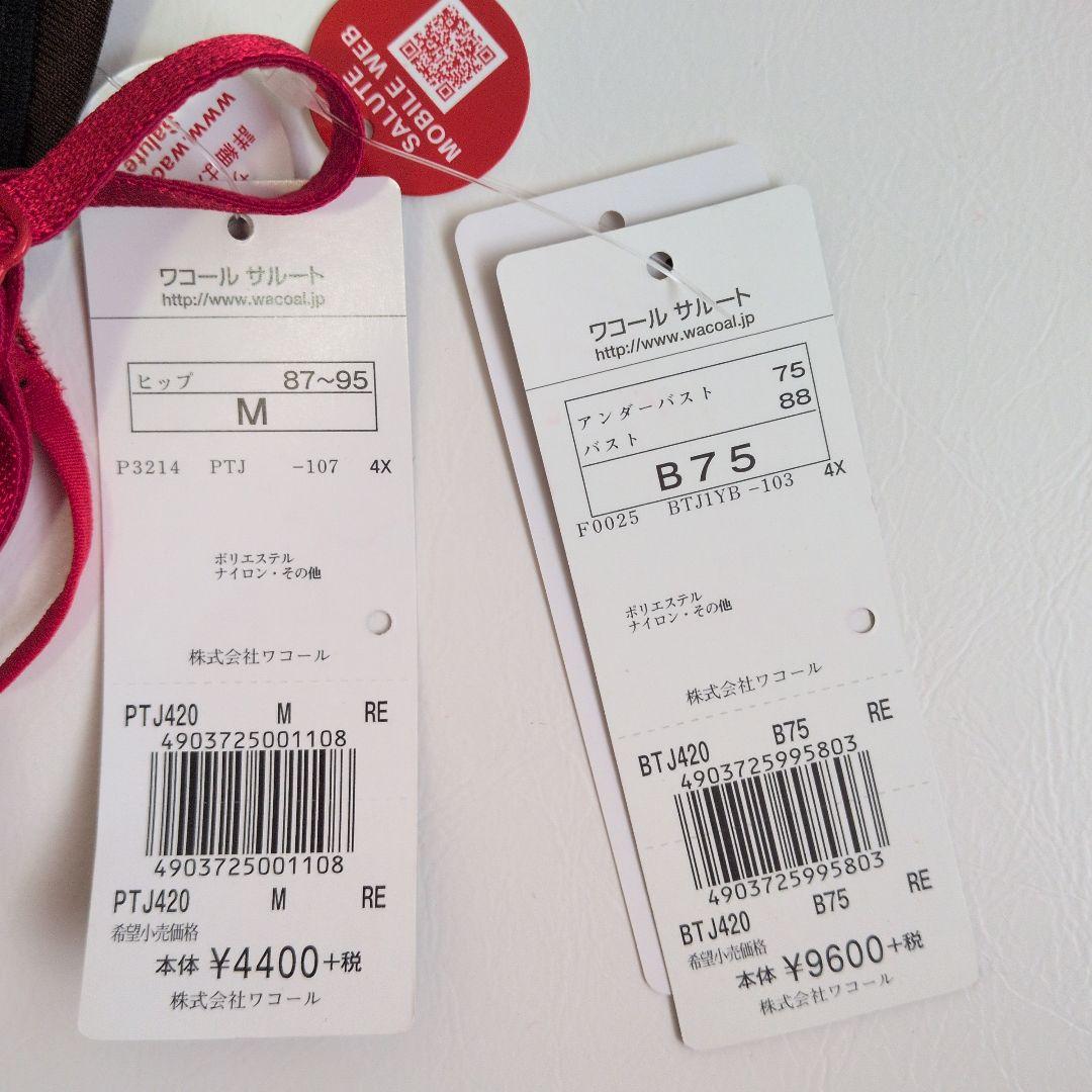 （希少）ワコール　サルート ブラジャー＆ソング　2点セット