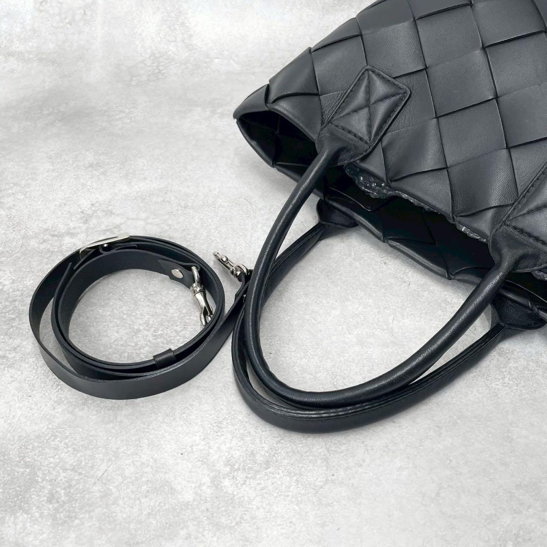 【現行品定価55万】BOTTEGA VENETA マキシイントレチャート トート