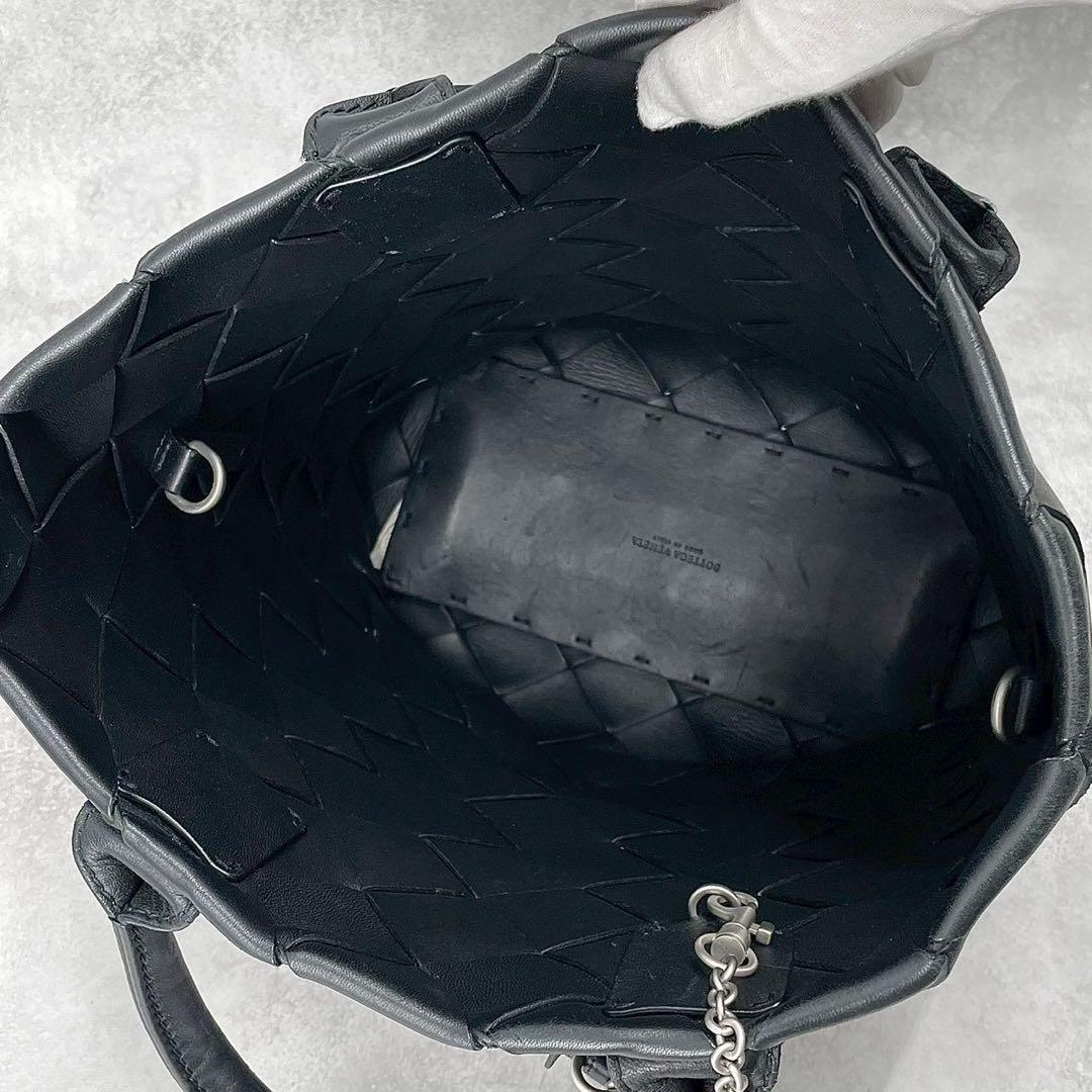 【現行品定価55万】BOTTEGA VENETA マキシイントレチャート トート