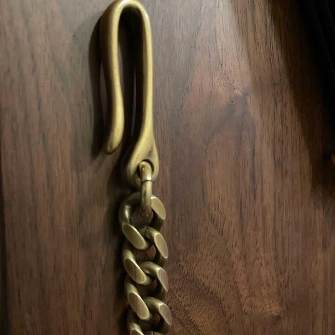 ミドルトラッカーウォレット　ウォレットチェーン付き