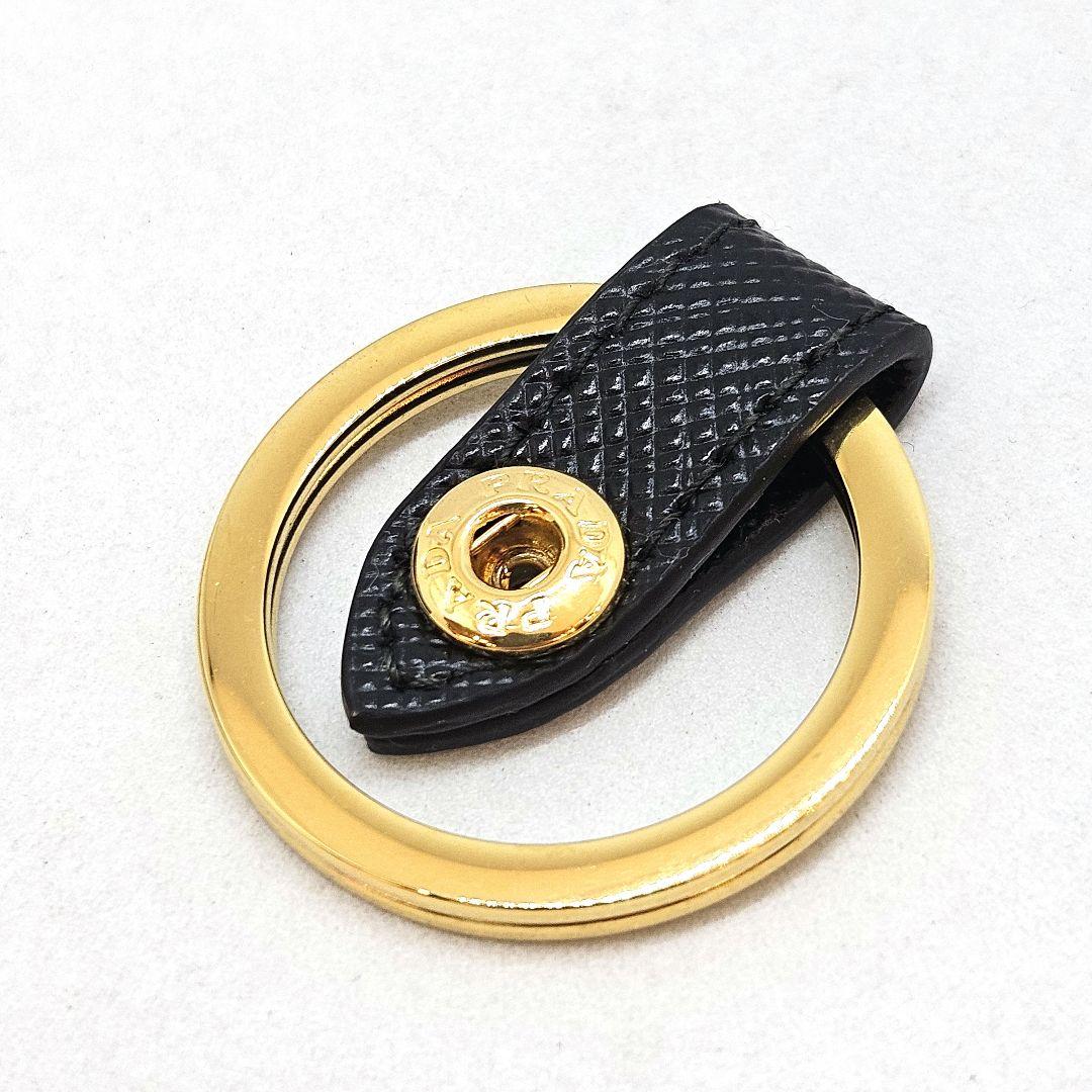 PRADA プラダ キーケース キーリング マルチカラー サフィアーノレザー