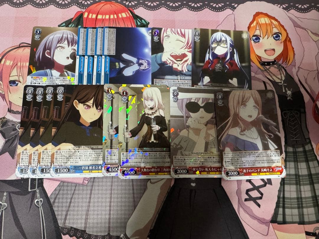 ヴァイスシュヴァルツ バンドリ デッキ