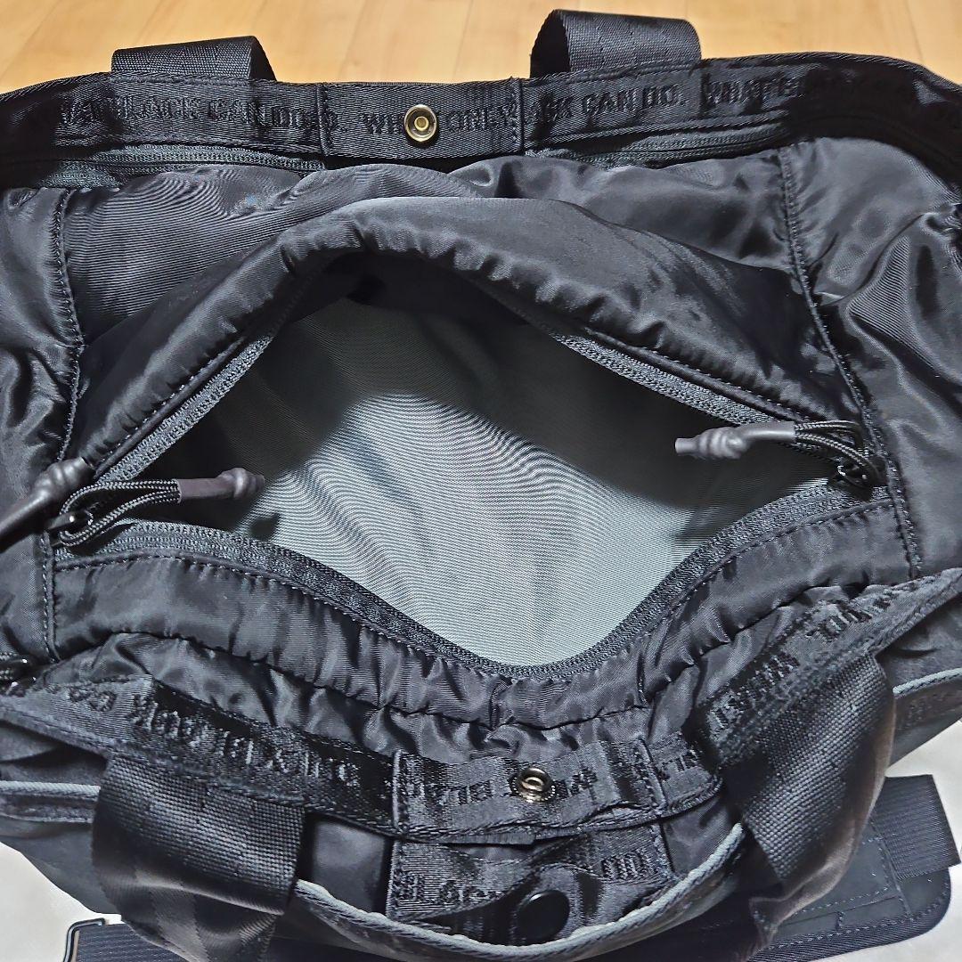 BLK White Mountaineering x BRIEFING トート