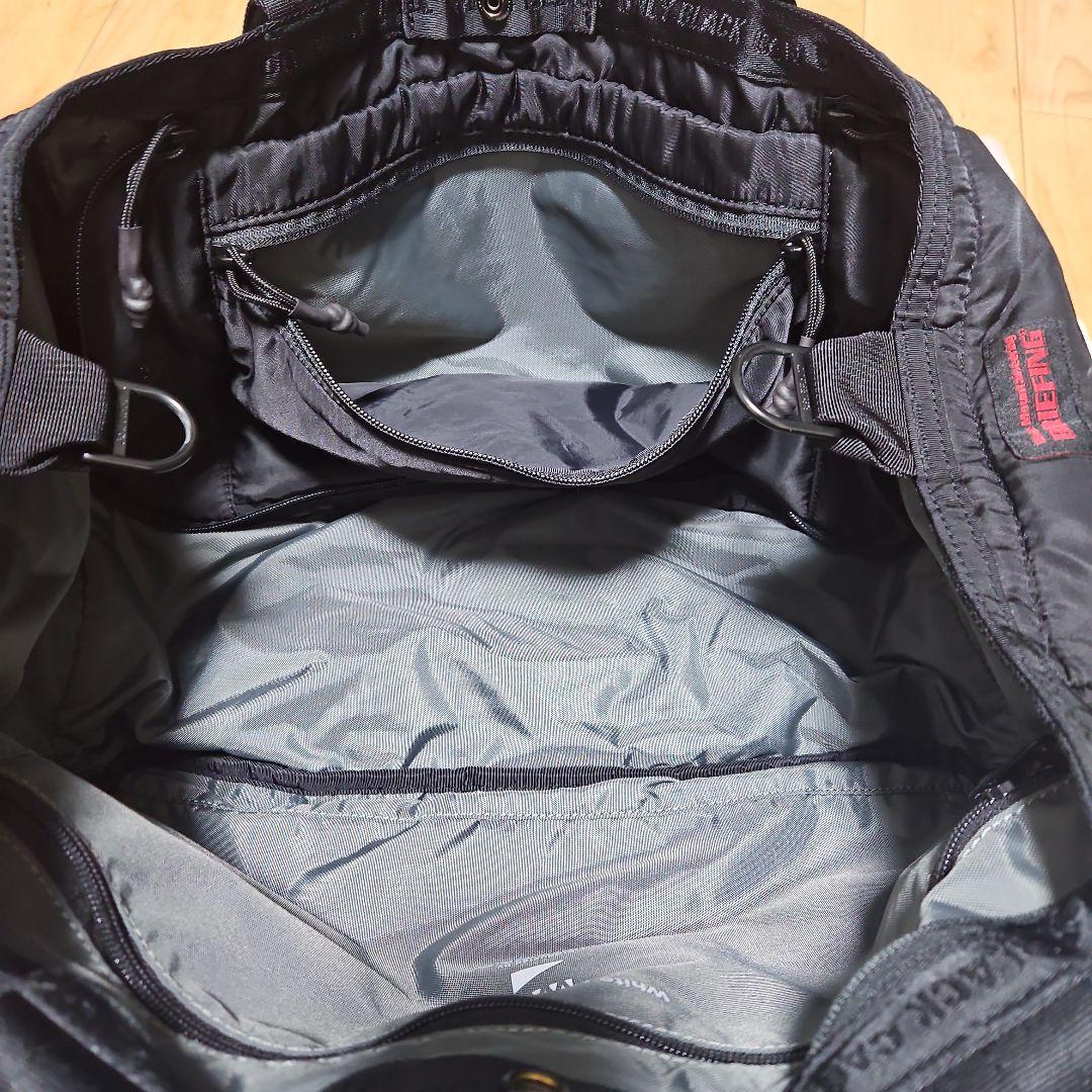 BLK White Mountaineering x BRIEFING トート