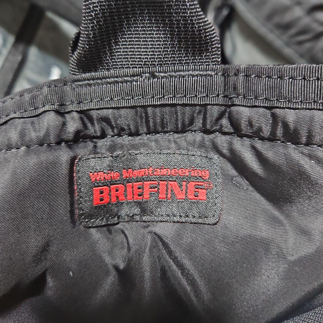 BLK White Mountaineering x BRIEFING トート