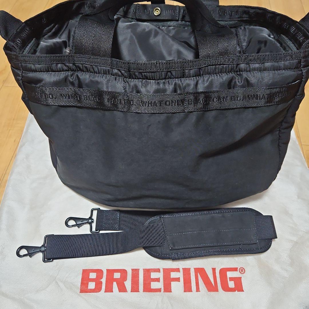 BLK White Mountaineering x BRIEFING トート