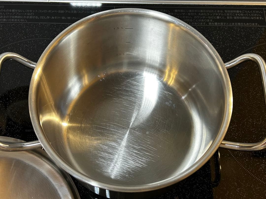 ZWILLING ステンレス両手鍋 2個セット　IH対応