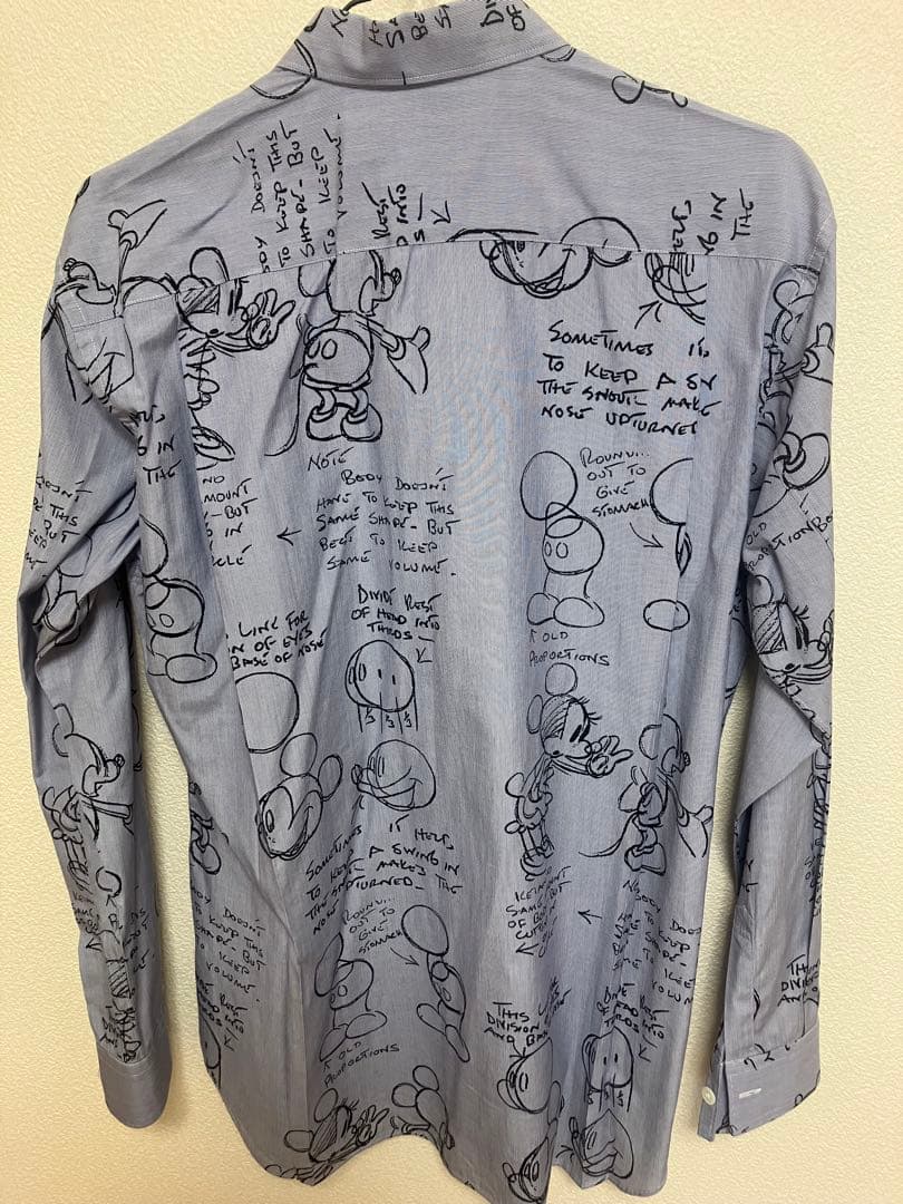 コムデギャルソンシャツ　ミッキーマウス画