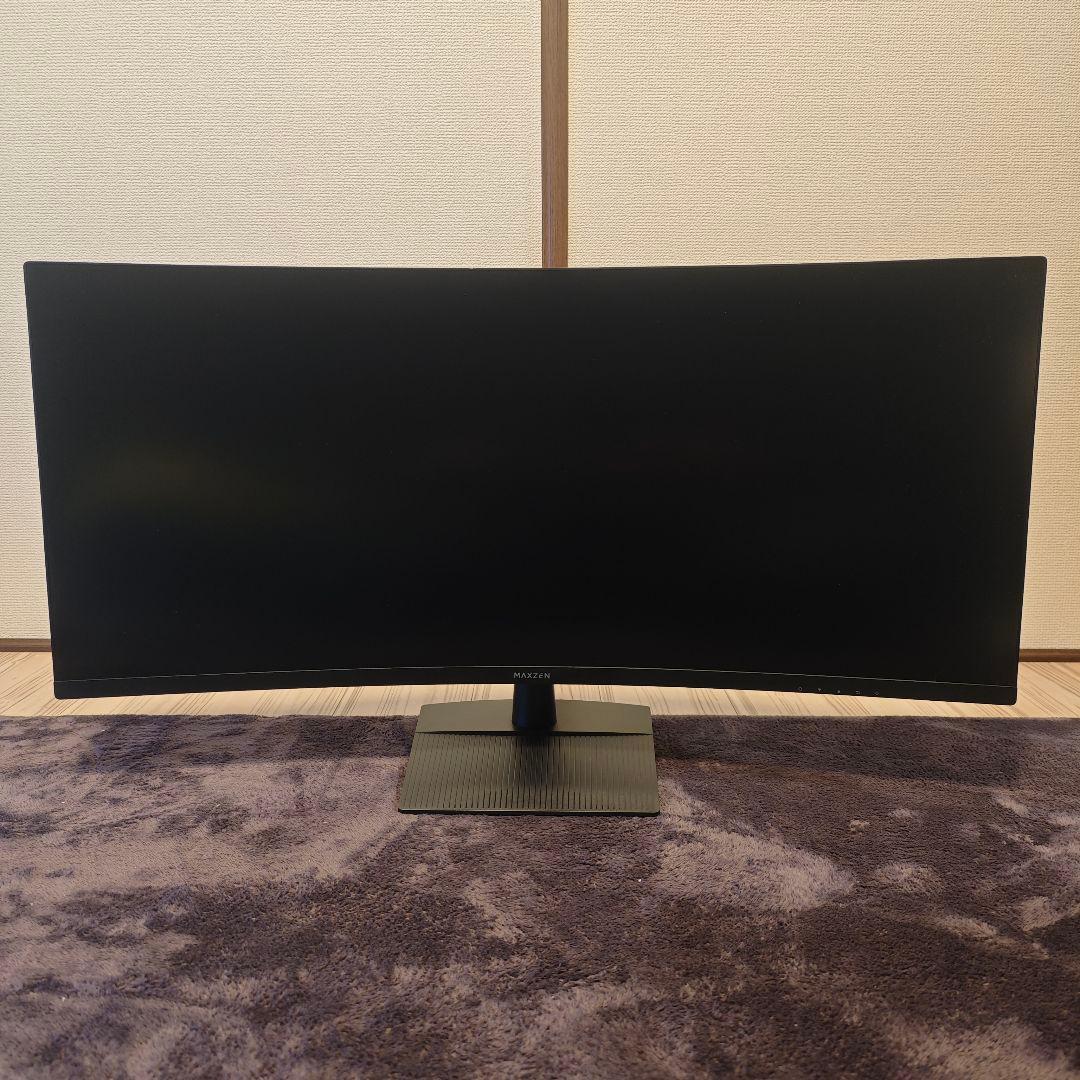 ​【美品】34インチ ゲーミングモニター 180Hz UWQHD ウルトラワイド