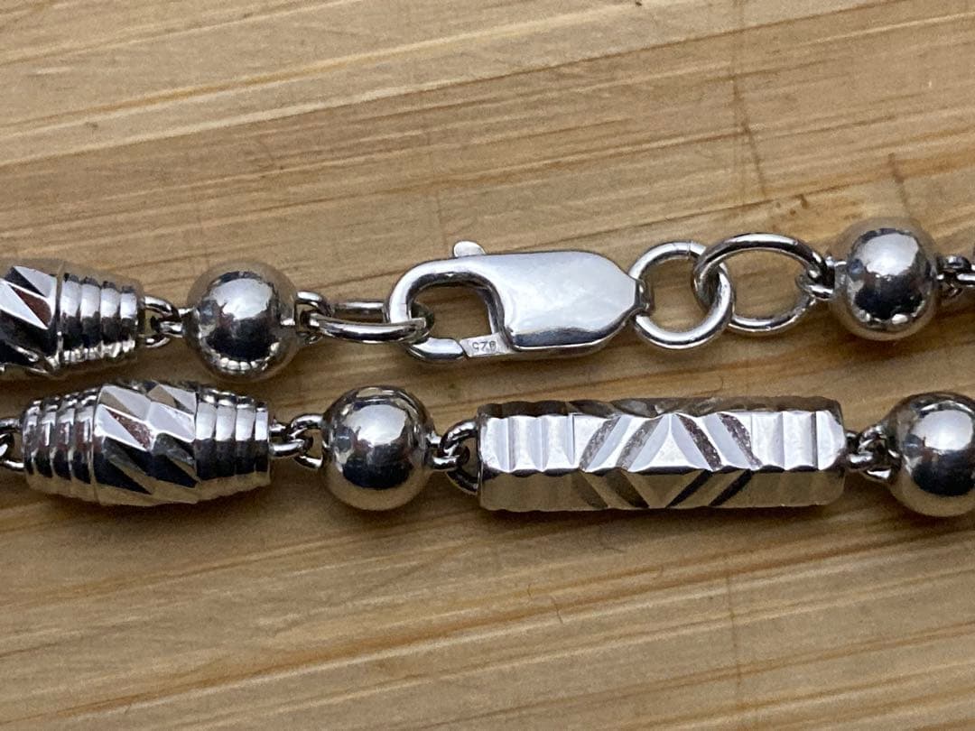 00s old avalanche silver 925 中空 カットチェーン