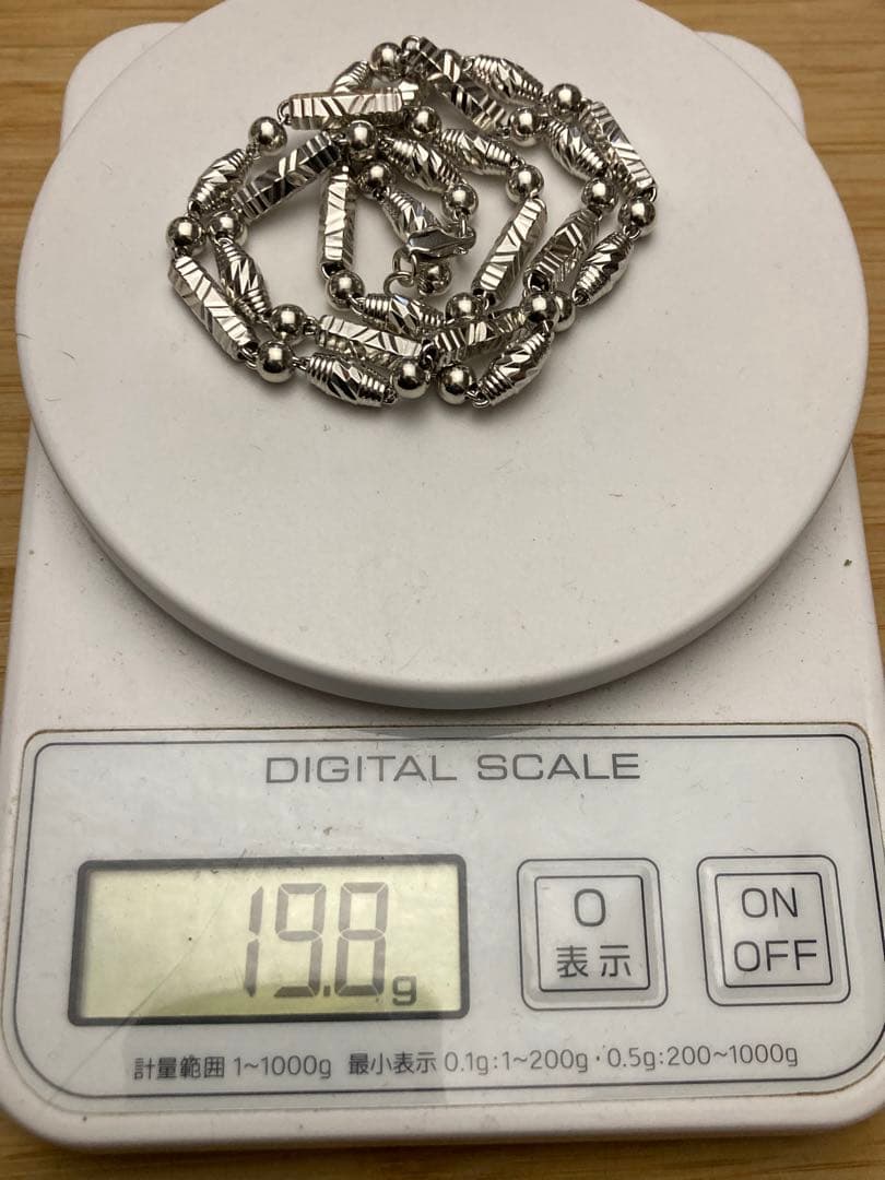 00s old avalanche silver 925 中空 カットチェーン