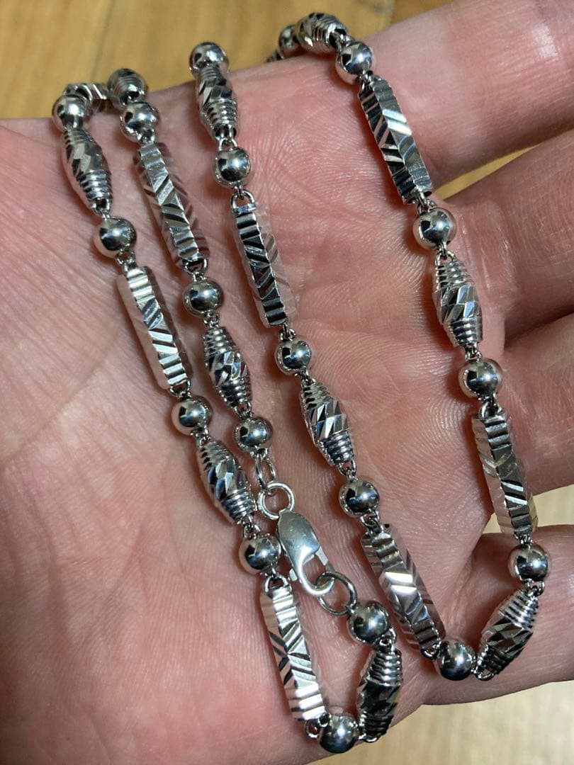 00s old avalanche silver 925 中空 カットチェーン