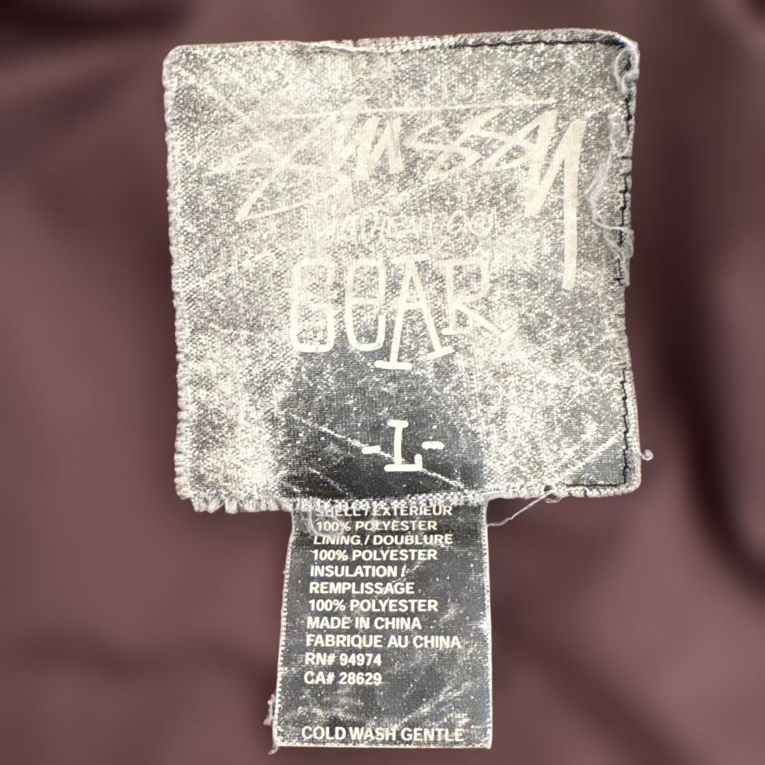 古*i様 00s old stussy ダスパーカ 中綿ジャケッ ト Ｌサイズ