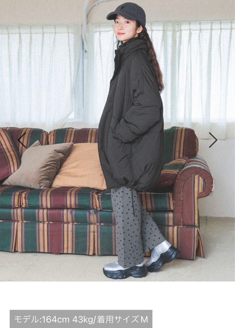 アライドNEWモンスターブルゾン　ブラック　ニコアンド