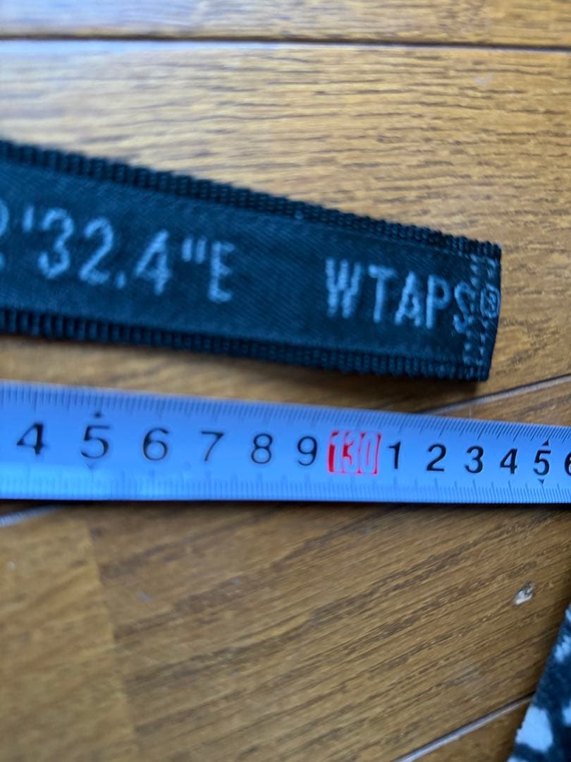 WTAPS WEBBING BELT NYPO ベルト ブラック