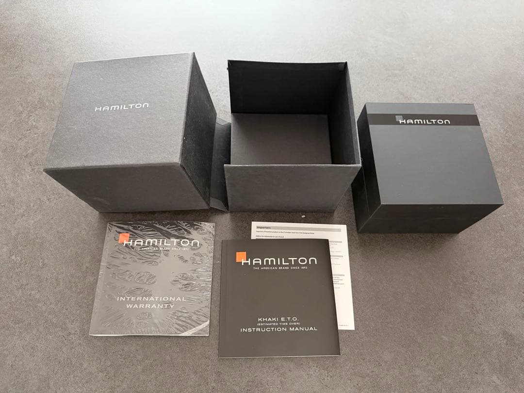 腕時計 HAMILTON H776121 訳あり 箱付き