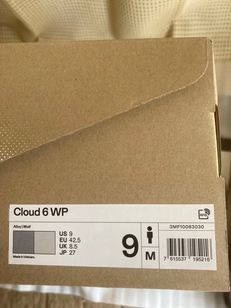 On Cloud6 Waterproof オン クラウド6 ウォータープルーフ