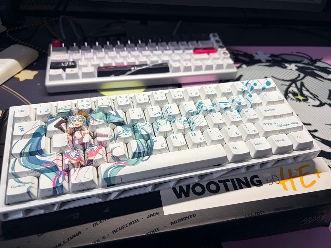 キーボード Wooting 60HE+ DIY