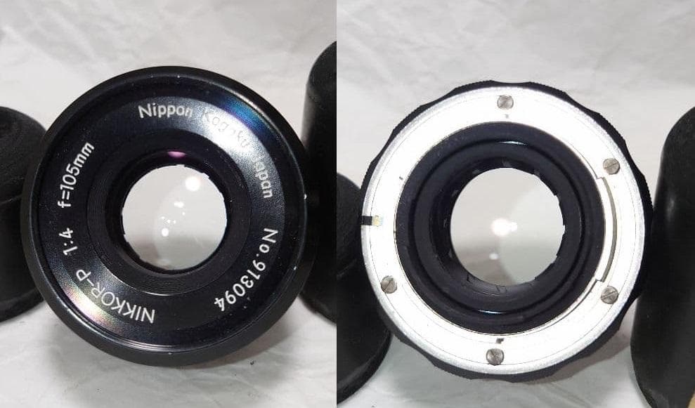 ★珍しく美品★Nikon ニコン NIKKOR-P 105mm F4 ベローズ